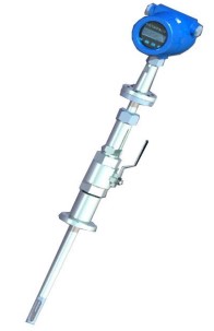 氫氣流量計滿管型外觀結構圖